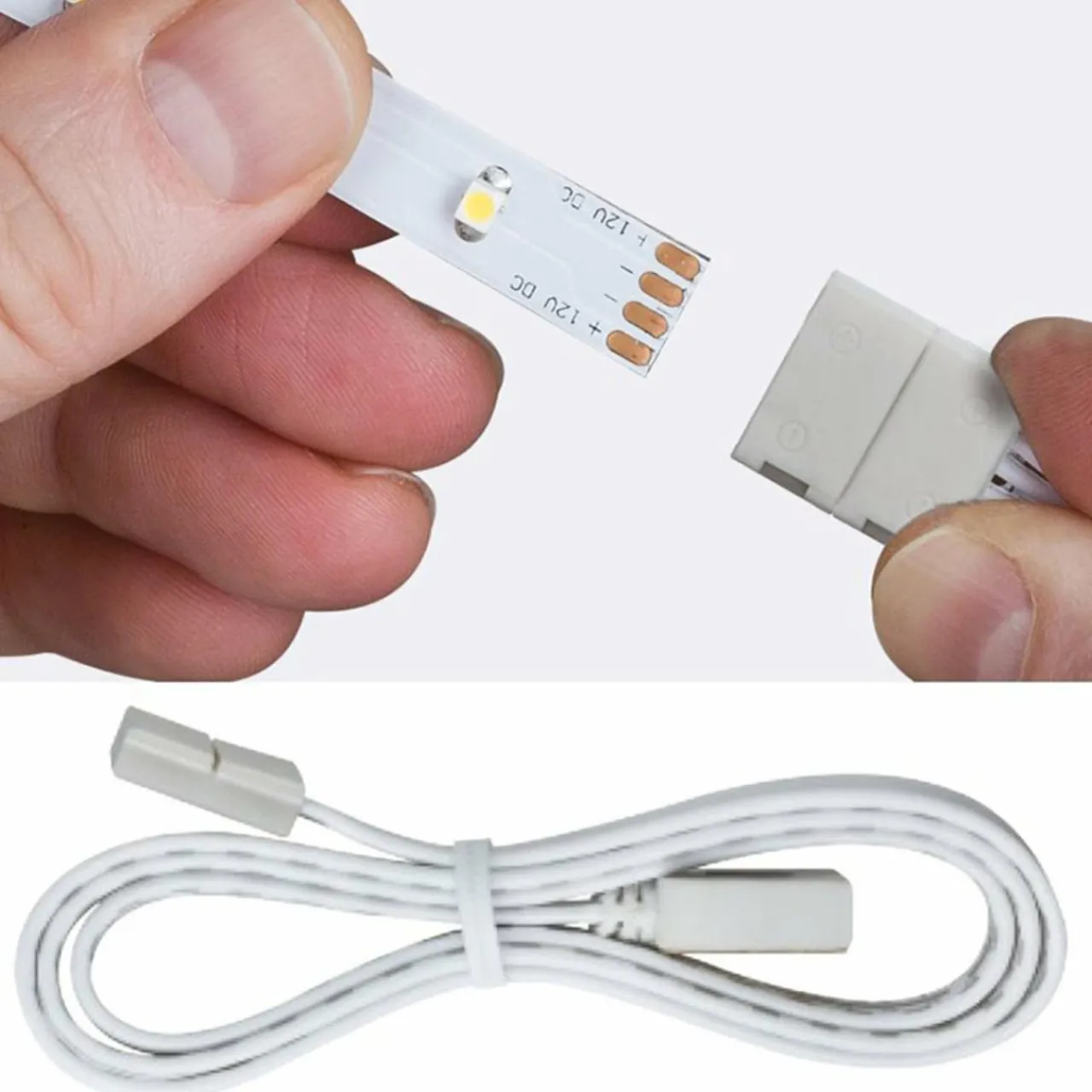 paulmann_yourled_eco_connecteur_clip_par__blanc_4.webp Paulmann YourLED Eco connecteur clip par 2, blanc^ Lampes Décoratives