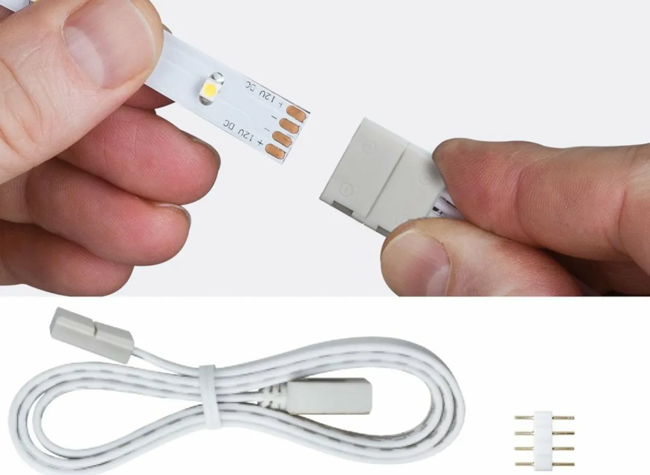paulmann_yourled_eco_connecteur_clip_par__blanc_6.webp Paulmann YourLED Eco connecteur clip par 2, blanc^ Lampes Décoratives