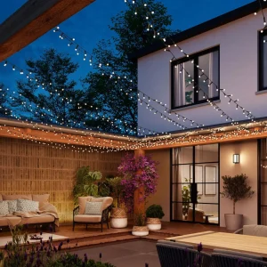 Philips Hue Festavia Guirlande lumineuse LED, CCT RVB 20m^ Lampes Décoratives
