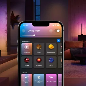 Philips Hue Festavia Guirlande lumineuse LED, CCT RVB 20m^ Lampes Décoratives