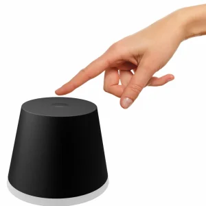 Philips Hue Go lampe de table LED abat-jour noir^ Lampes Décoratives