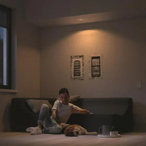 Philips Hue Milliskin spot encastré LED rond, aluminium^ Spots Encastrés Connectés