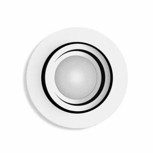 Philips Hue Milliskin spot encastré LED rond, blanc^ Spots Encastrés Connectés