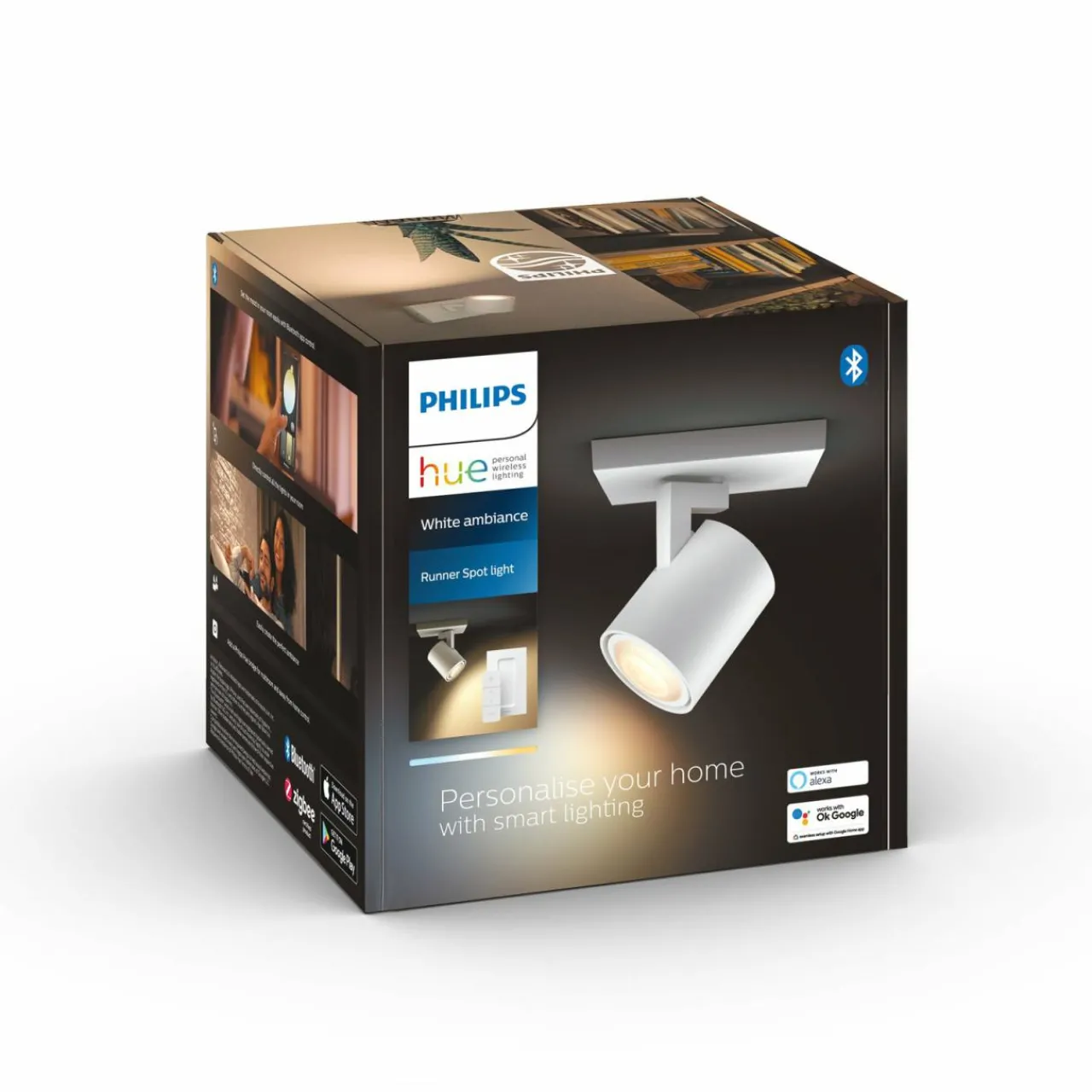 philips_hue_runner_spot_led__lampe_interrupteur__variateur_blanc_5.webp Philips Hue Runner Spot LED, 1 lampe, interrupteur à variateur, blanc^ Spots Connectés