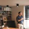 Philips Hue White Ambiance Pillar downlight LED, noir^ Spots Connectés