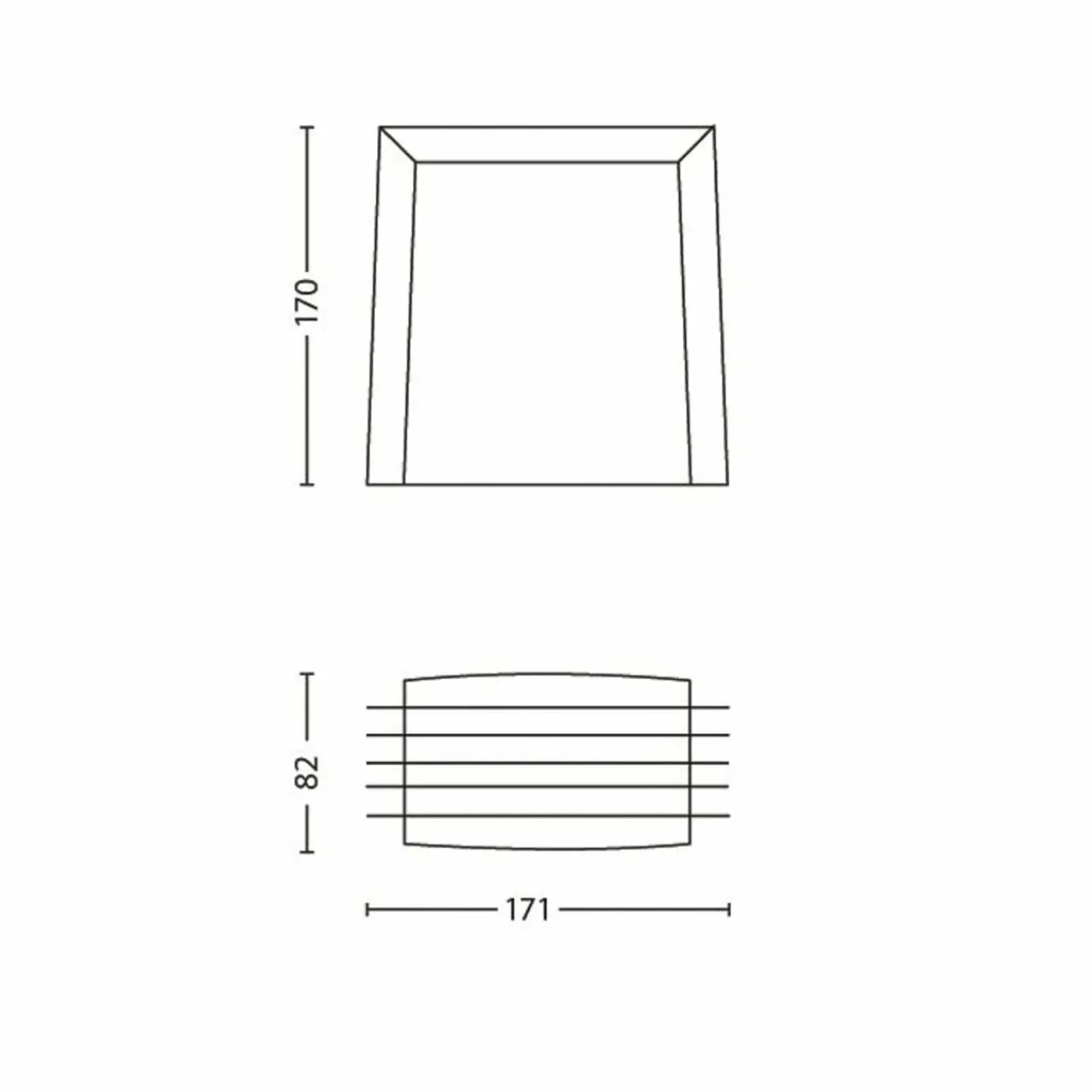 philips_mygarden_shades_applique_e_grise_2.webp Philips myGarden Shades applique E27 grise^ Appliques Murales Extérieures