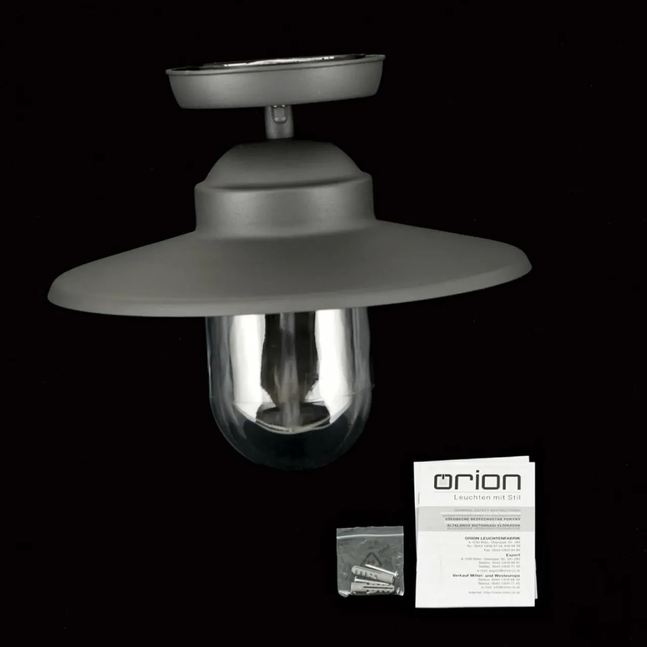 plafonnier_dextrieur_edward_anthracite___cm_aluminium_5.webp ORION Plafonnier d'extérieur Edward, anthracite, Ø 27,5 cm, aluminium^ Plafonniers D'Extérieur