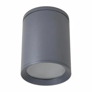 Lucande Plafonnier d'extérieur Minna gris foncé^ Plafonniers D'Extérieur