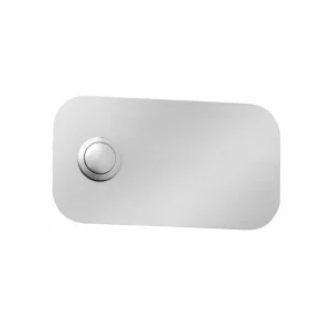 CMD Plaque de sonnette rectangulaire en inox^ Matériel Électrique