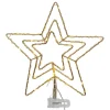 STAR TRADING Pointe de sapin LED Topsy étoile 3D, batterie^ Lumière De Noël