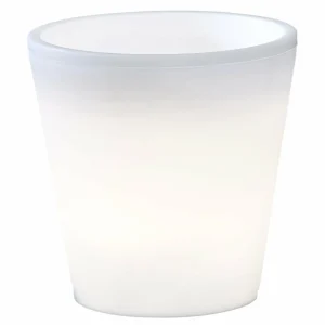 Konstsmide Pot de fleurs LED Assisi lumineux Ø 28 cm^ Lampes Décoratives