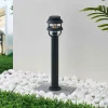 Lindby Potelet Alvaro en gris foncé, 60 cm^ Bornes Éclairage Extérieur