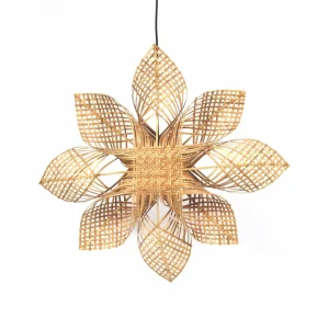 PR Home Anna Étoile décorative en rotin Ø 82 cm^ Lumière De Noël