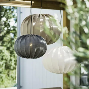 PR Home Hilma suspension d’extérieur, grise Ø 60cm^ Suspensions D'Extérieur