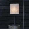 PR Home Lampe de table d'extérieur Agnar, gris foncé / blanc, 57 cm^ Lampes Décoratives