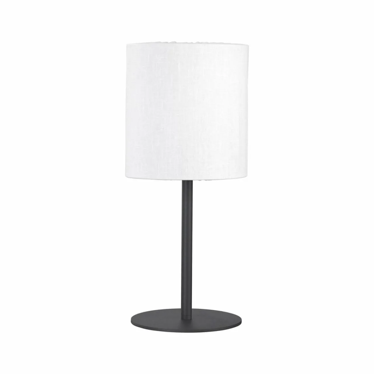 PR Home Lampe de table d'extérieur Agnar, gris foncé / blanc, 57 cm^ Lampes Décoratives