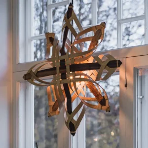 PR Home Mary Matériau naturel Ø 66 cm^ Lumière De Noël
