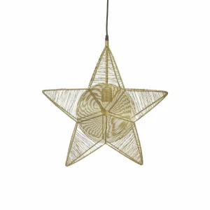 PR Home Rigel étoile déco métal Ø 50 cm crème^ Lumière De Noël