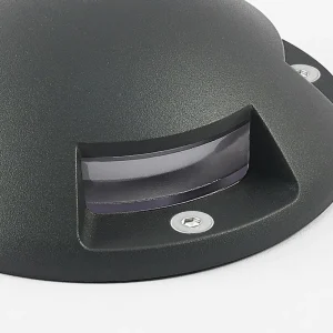 Lindby Projecteur de sol LED Huban, 15 cm, à 4 lampes, anthracite^ Appliques Murales Extérieures