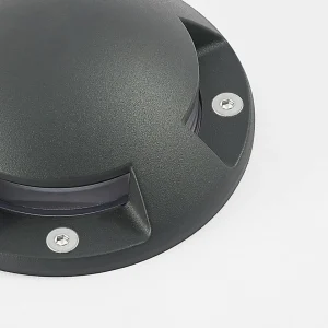 Lindby Projecteur de sol LED Huban, 15 cm, à 4 lampes, anthracite^ Appliques Murales Extérieures