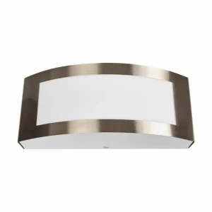 Lindby Raja - applique d'extérieur LED en inox^ Appliques Murales Extérieures