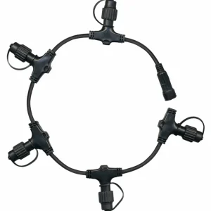 STAR TRADING Rallonge circulaire à 5 sorties pour System 24^ Lampes Décoratives