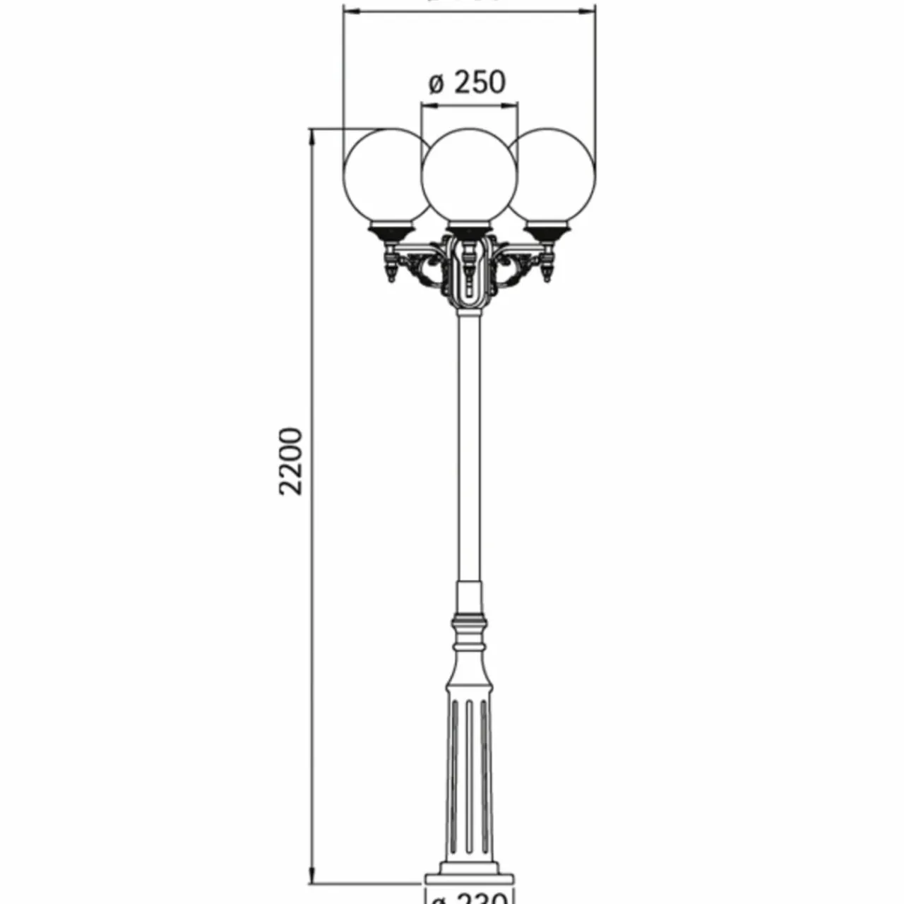 ravissant_chandelier_blancor____lampes_1.webp Albert Leuchten Ravissant chandelier blanc-or 163 à 3 lampes^ Lampadaires D'Extérieur