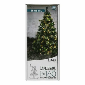 STAR TRADING Rideau d’arbre Treelight LED avec 8 brins^ Lumière De Noël