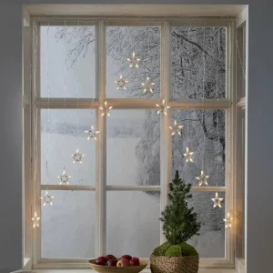 STAR TRADING Rideau lumineux LED Decystar, à 15 lampes^ Lumière De Noël