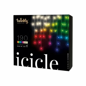 twinkly Rideau lumineux LED intelligent pour application, RGBW^ Lumière De Noël