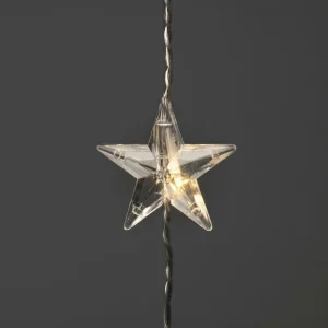 Konstsmide Christmas Rideau lumineux étoiles, 120 lampes, blanc chaud^ Lumière De Noël