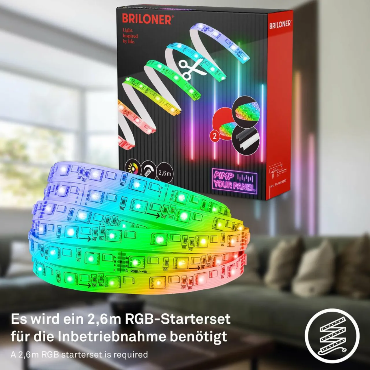 ruban_led_pimp_your_panel_kit_complmentaire_rgbw_longueur__m_6.webp Briloner Ruban LED Pimp your panel, kit complémentaire, RGBW, longueur 2,6 m^ Lampes Décoratives