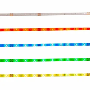 Näve Ruban LED RVB avec télécommande, longueur 5 m^ Lampes Décoratives