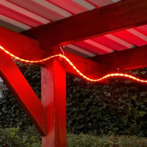 Briloner Ruban LED RVB Ora extérieur, télécommande, 500 cm^ Lampes Décoratives