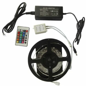 Bioledex Ruban LED SMD-RGB0-005, RVB, 5 m, set complet^ Lampes Décoratives