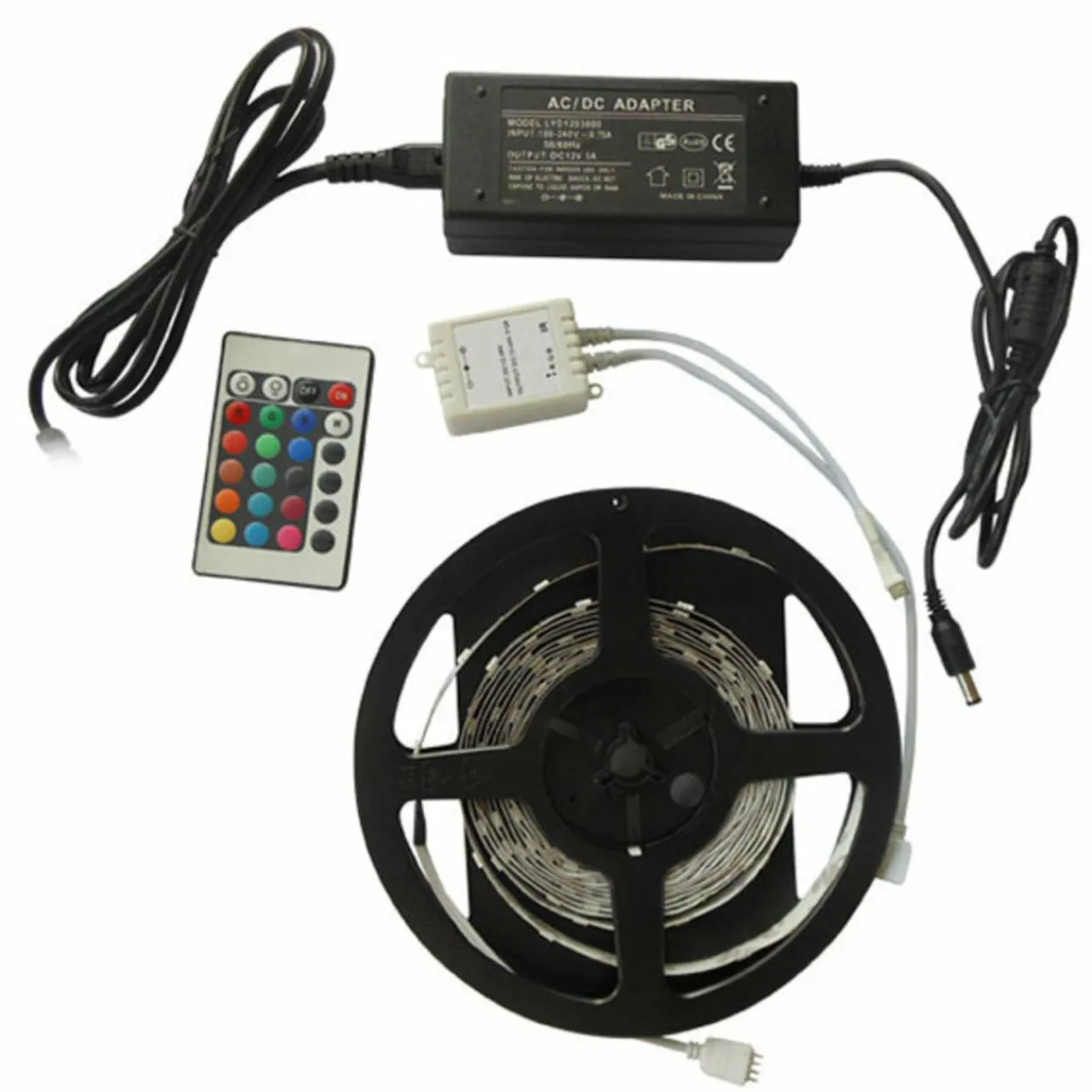 ruban_led_smdrgb_rvb__m_set_complet_0.webp Bioledex Ruban LED SMD-RGB0-005, RVB, 5 m, set complet^ Lampes Décoratives