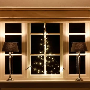 Fairybell Sapin de Noël de fenêtre - 1,25 m^ Lumière De Noël