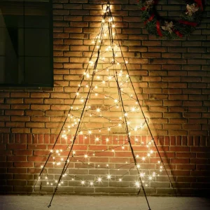 Fairybell Sapin de Noël mural - 2 m de haut^ Lumière De Noël