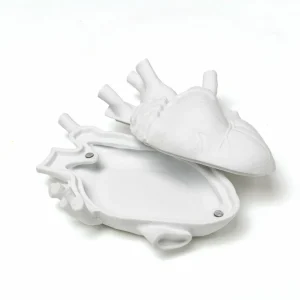 SELETTI Love in Bloom Love in a box, blanc, porcelaine, velours^ Meubles & Aménagements