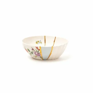 SELETTI Saladier Kintsugi 3, coloré, 300 ml, porcelaine^ Meubles & Aménagements