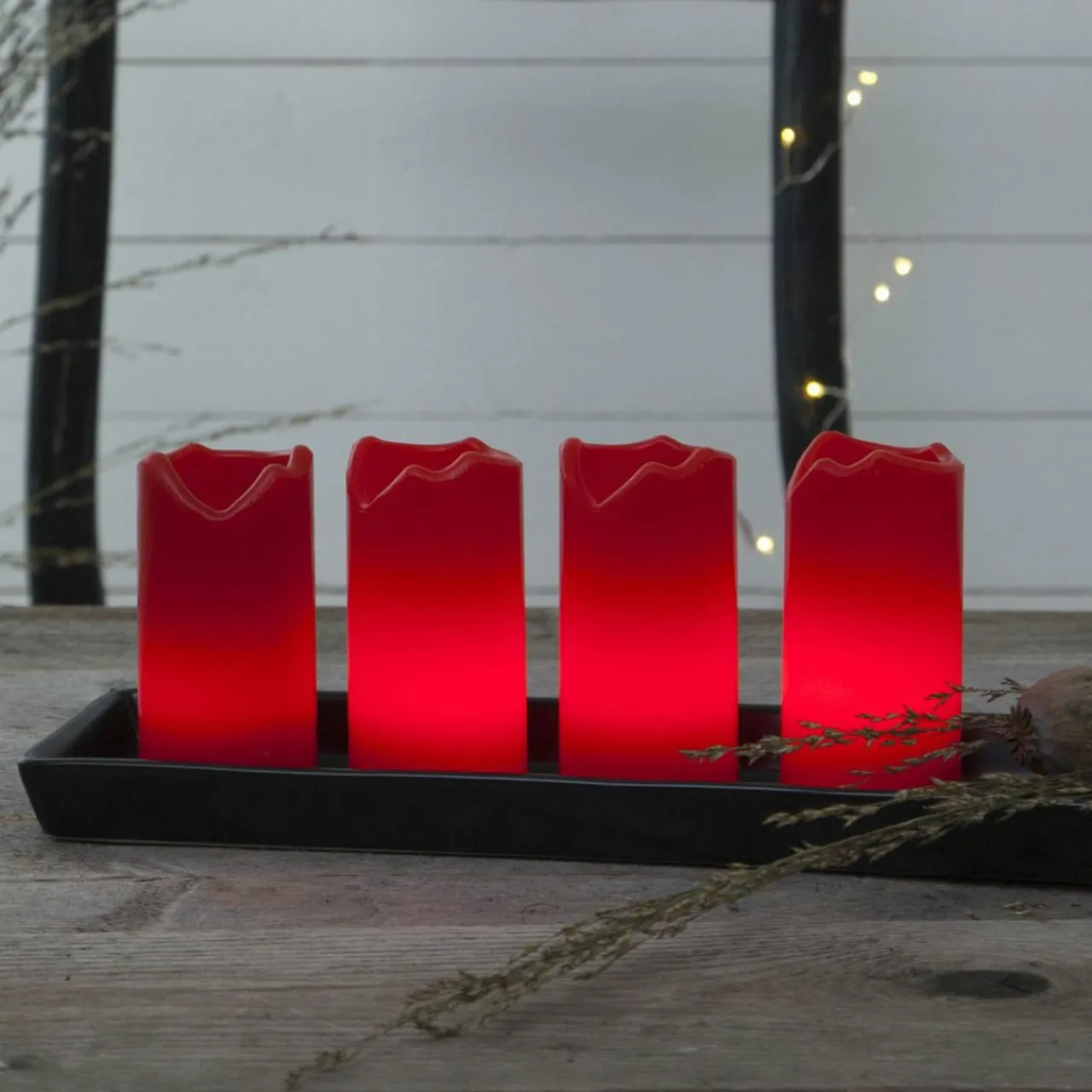 set_de__bougies_led_candle_tlcommande_rouge_1.webp STAR TRADING Set de 4 bougies LED Candle, télécommande, rouge^ Lumière De Noël
