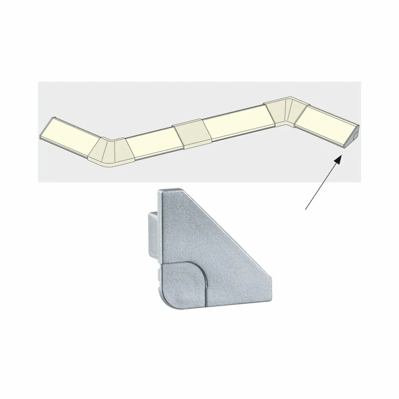 set_de__caches_pour_profil_delta_your_led_0.webp Paulmann Set de 2 caches pour profil Delta Your LED^ Lampes Décoratives