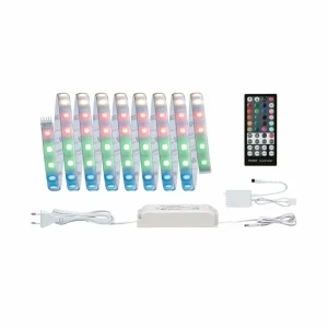 Paulmann Set de base LED RGB + blanc chaud de 300 cm^ Lampes Décoratives