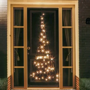 Fairybell Silhouette sapin de porte 120 LED^ Lumière De Noël
