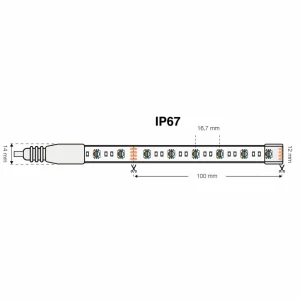 The Light Group SLC Ruban LED RGBW 10m 144W IP67^ Lampes Décoratives