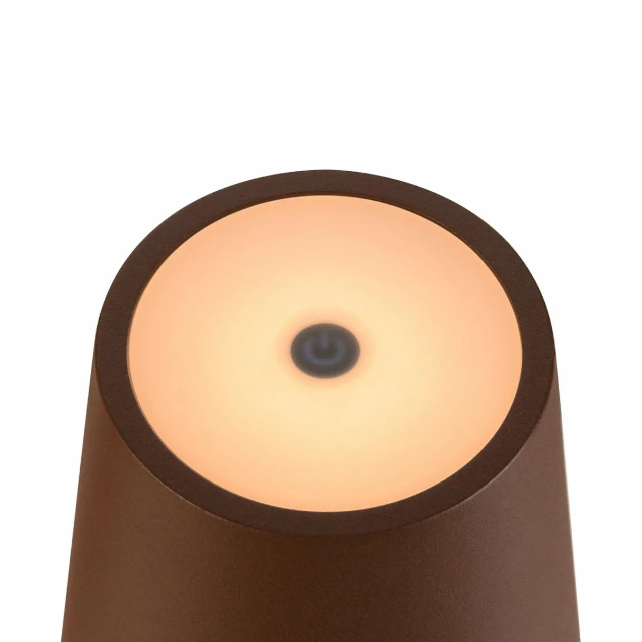 SLV Luminaire LED rechargeable Vinolina Two, couleur rouille, aluminium, Ø^ Lampes Décoratives