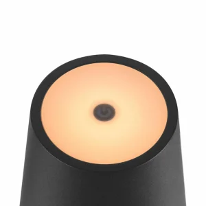 SLV Luminaire LED rechargeable Vinolina Two, noir, aluminium, Ø 11 cm, IP65^ Lampes Décoratives