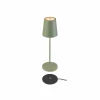 SLV Luminaire LED rechargeable Vinolina Two, vert, aluminium, Ø 11 cm, IP65^ Lampes Décoratives