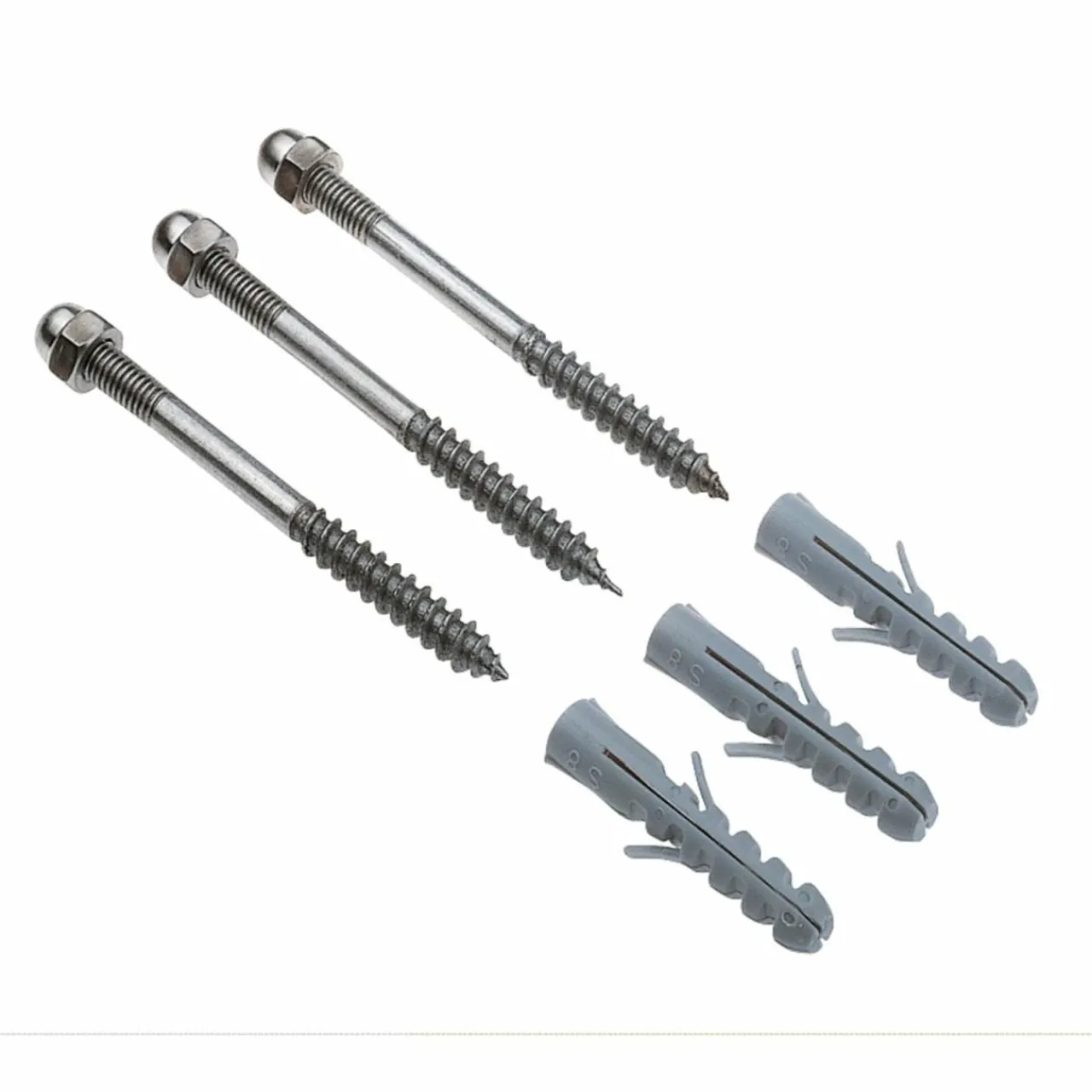 slv_myra_jeu_de_vis_double_filetage_acier_inox_mm_0.webp SLV Myra jeu de vis double filetage acier inox 6mm^ Projecteurs D'Extérieur