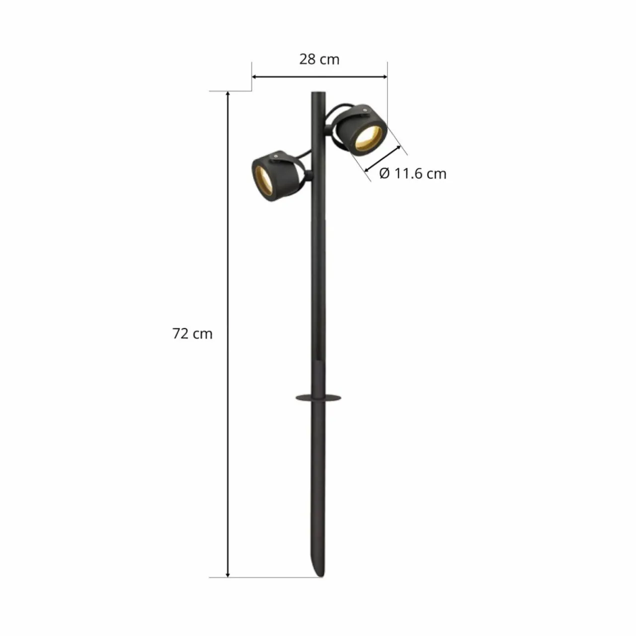 slv_sitra_borne_lumineuse___lampes_anthracite_6.webp SLV Sitra Borne lumineuse à 2 lampes anthracite^ Bornes Éclairage Extérieur